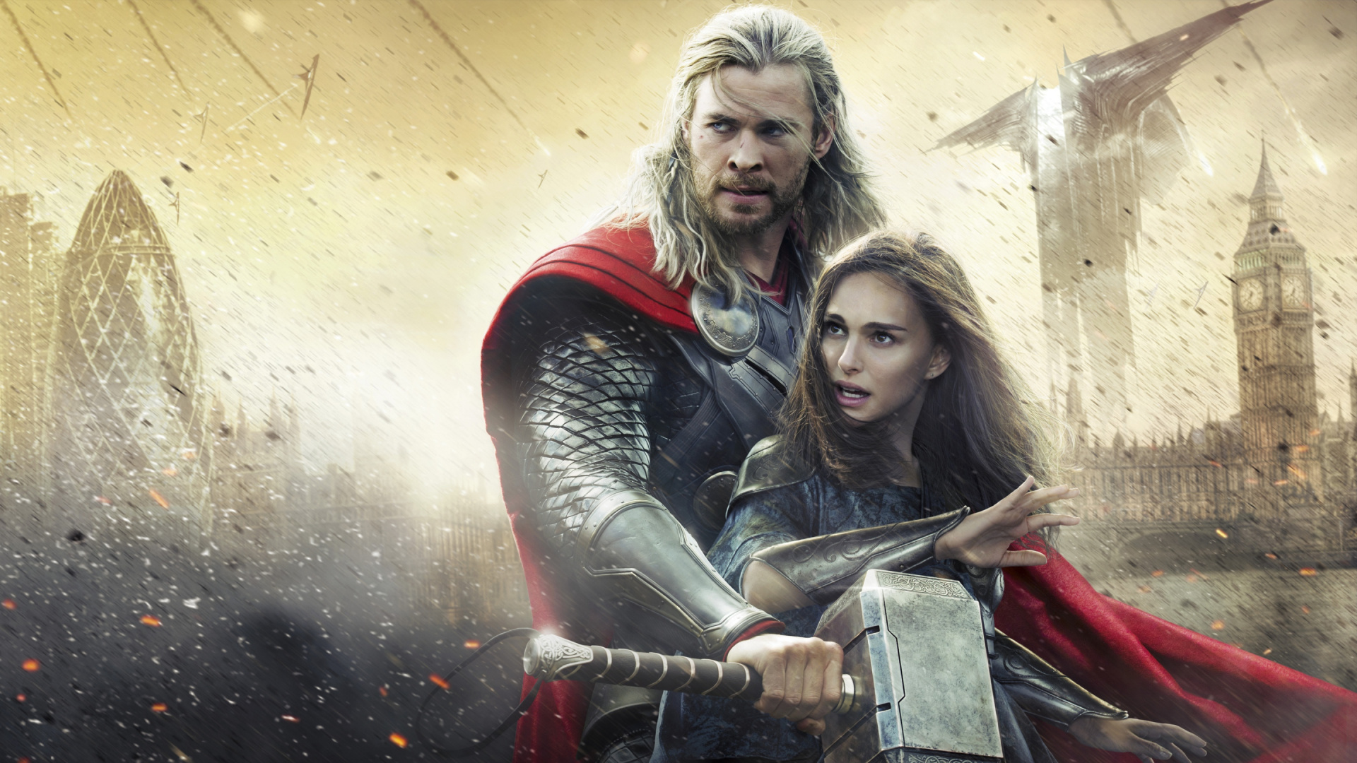 Mujer en Camisa de Manga Larga Roja y Negra Sentada en un Banco de Metal Negro. Wallpaper in 1920x1080 Resolution