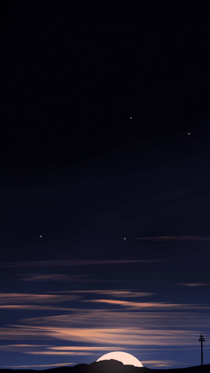 Atmosphere, Cloud, Astronomical Object, Natural Landscape, Horizon. Wallpaper in 720x1280 Resolution