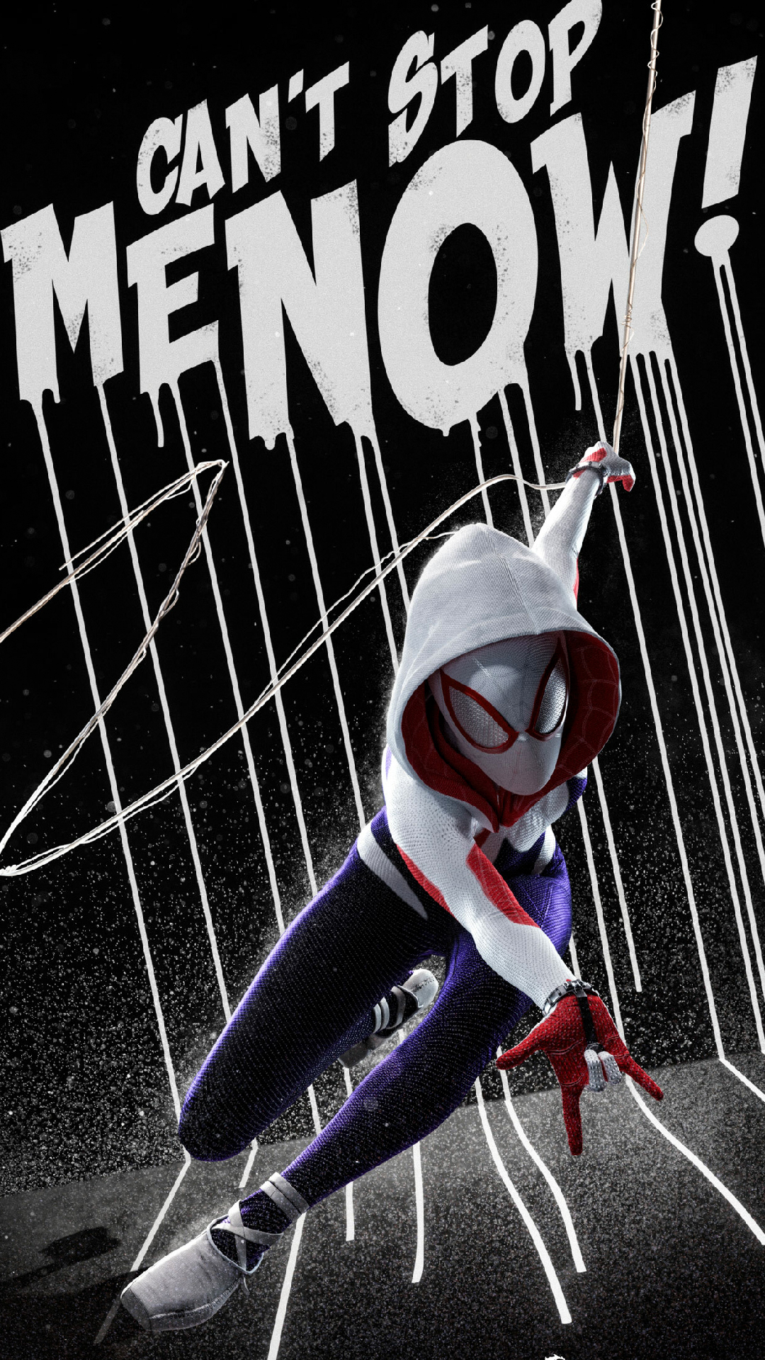 Spider-man, Gwen Stacy, Quoi de Neuf?, Supervillain, Superhero. Wallpaper in 1080x1920 Resolution