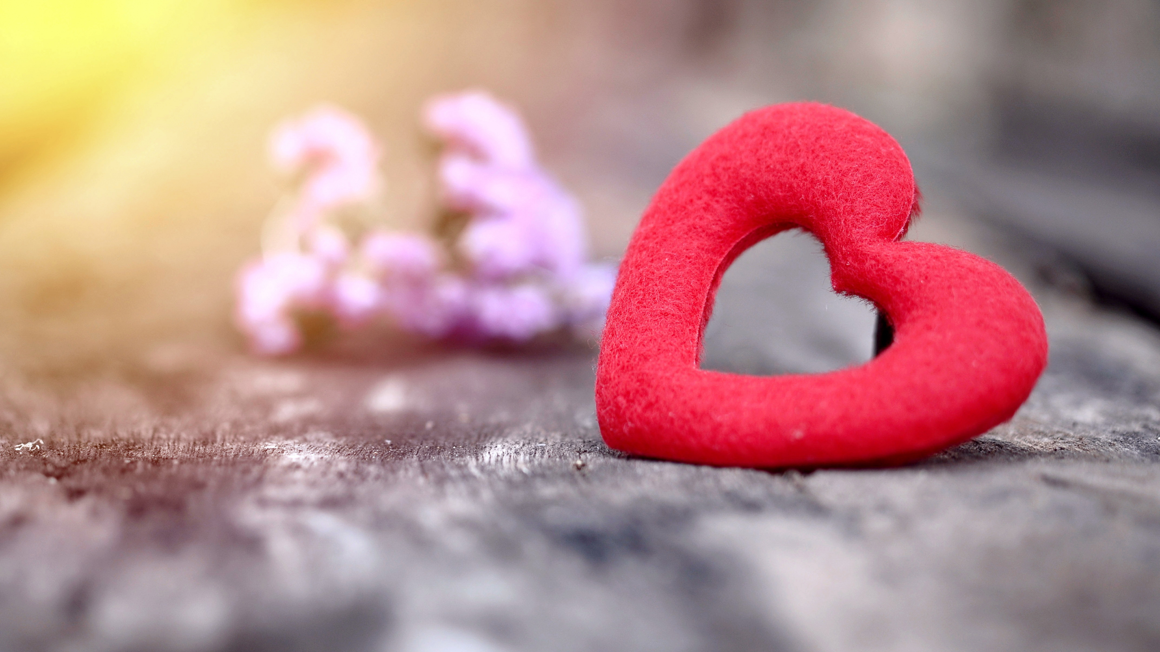 Amor, el Día de San Valentín, Dulzura, Diseño Gráfico, Dia. Wallpaper in 3840x2160 Resolution