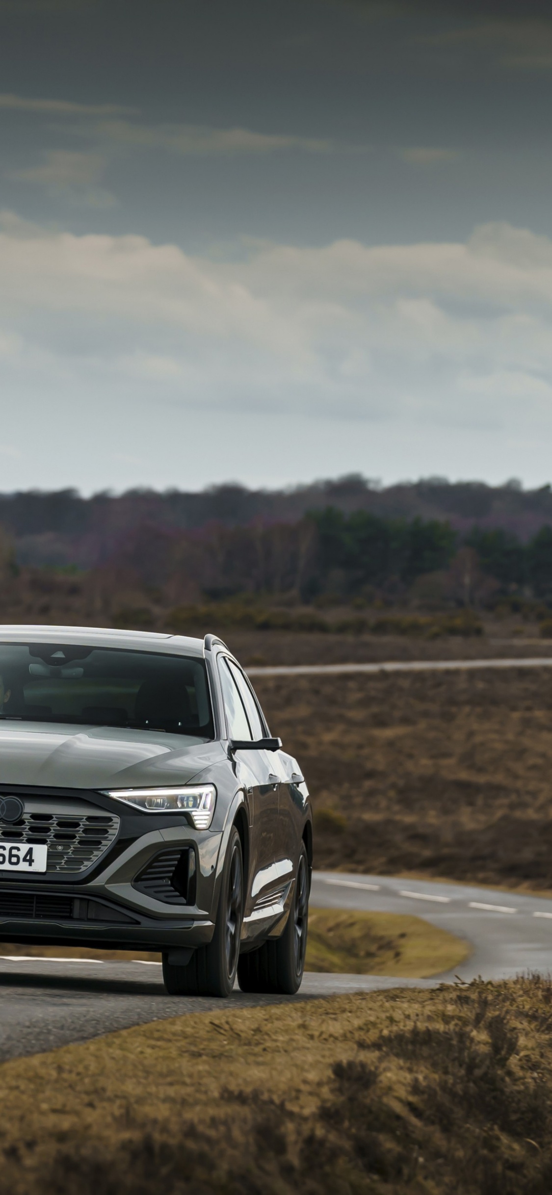 Audi Q8 E-tron 2023, Audi Q8 E-tron 2024, Vus, Audi, Audi Q8 2023. Wallpaper in 1125x2436 Resolution