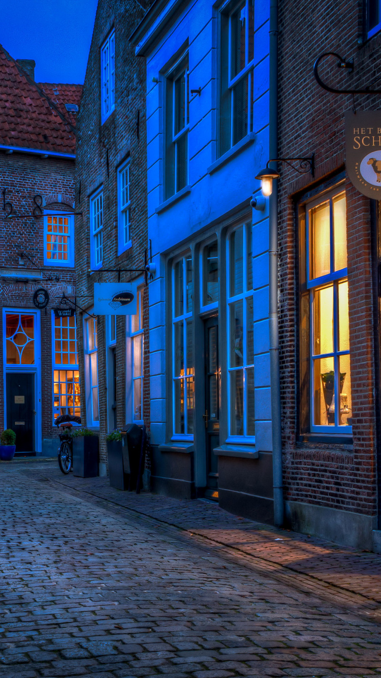 街, 基础设施, 艺术, 城市, 巷子里 壁纸 750x1334 允许