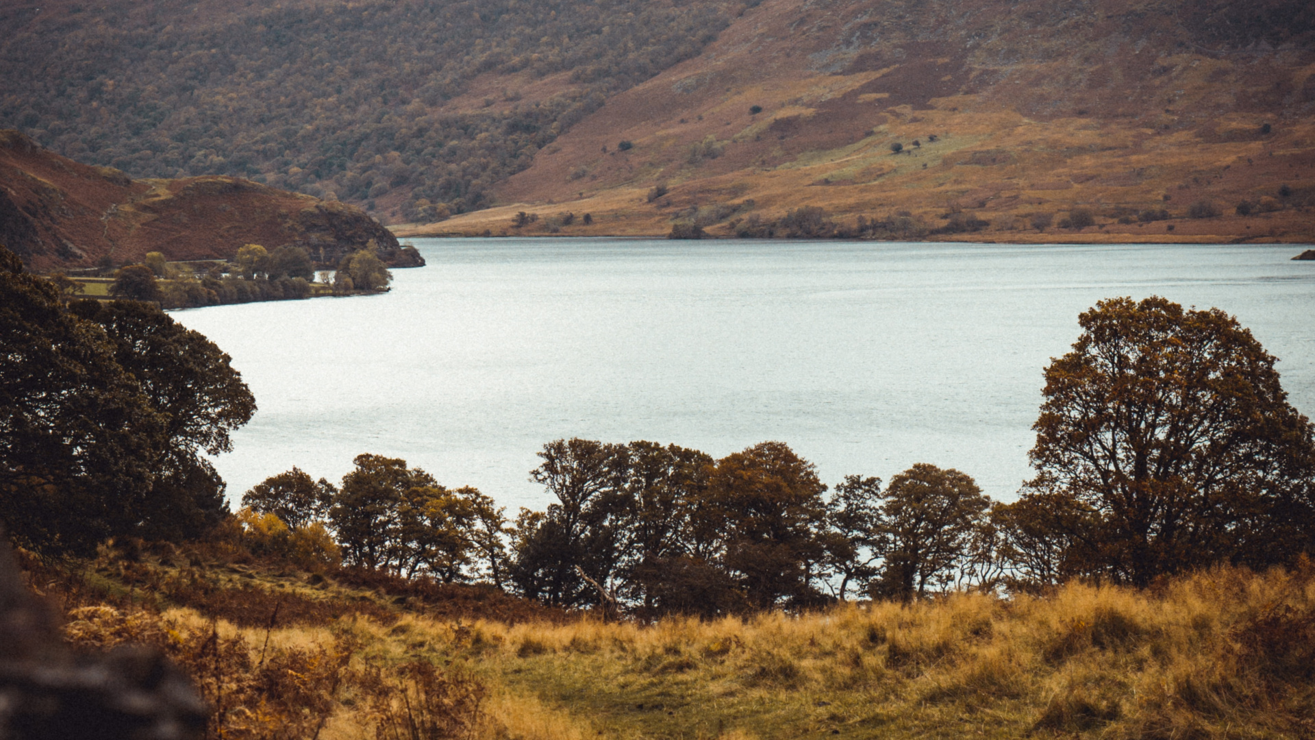 Hochland, Natur, See, Loch, Hill. Wallpaper in 1920x1080 Resolution