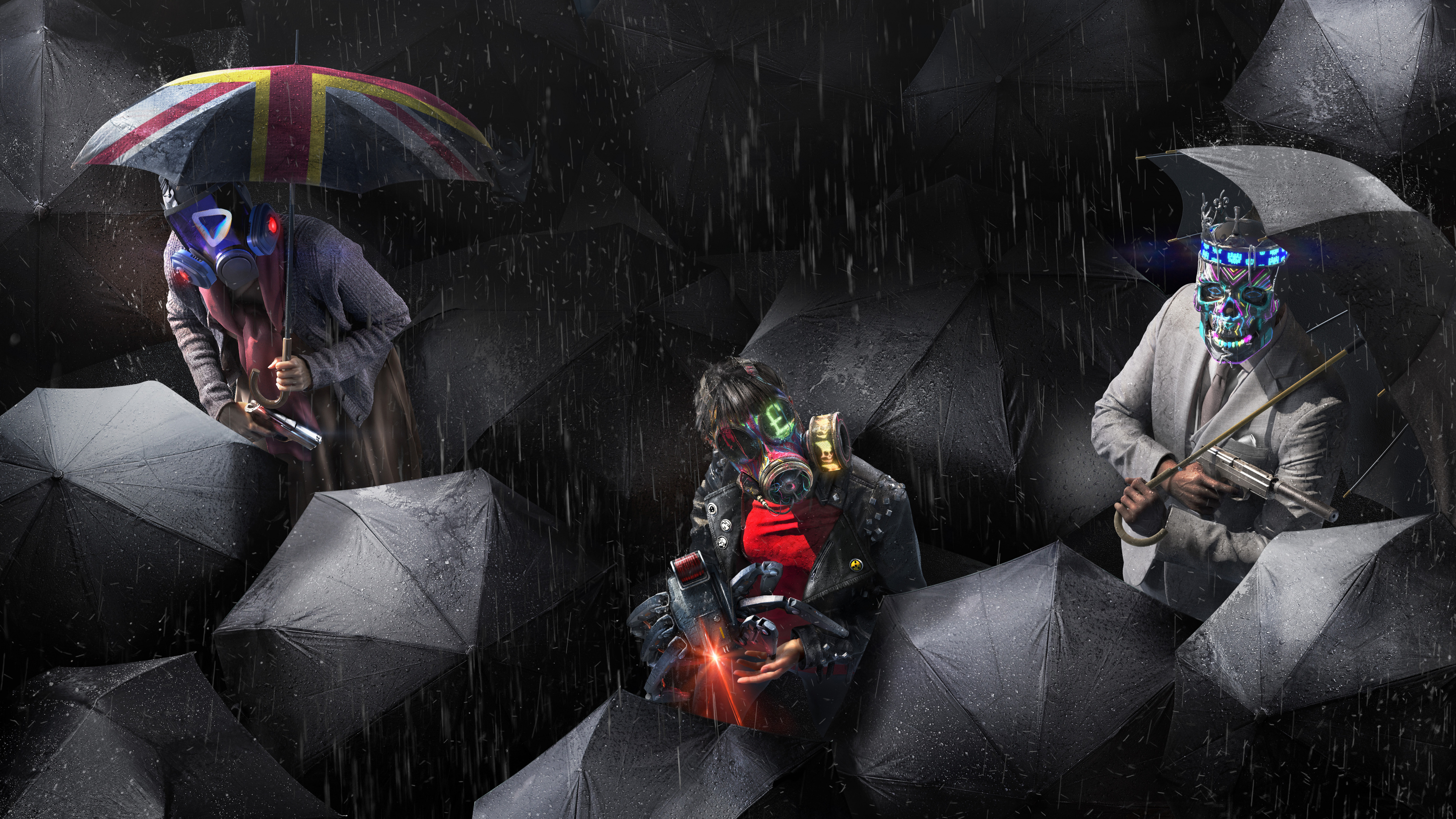 Game, Watch Dogs, Action Figure, Fictional Character, Assassins Creed Odyssey. Wallpaper in 3840x2160 Resolution