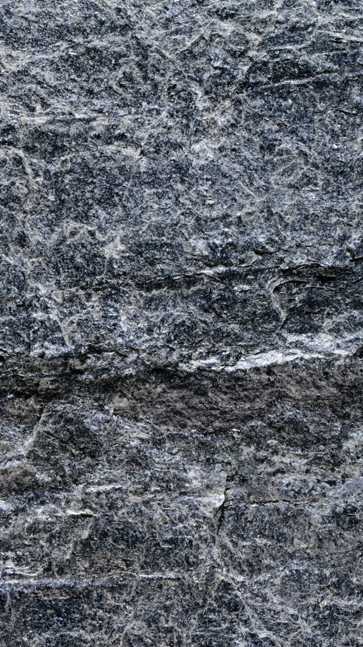 Graue Und Schwarze Betonwand. Wallpaper in 750x1334 Resolution