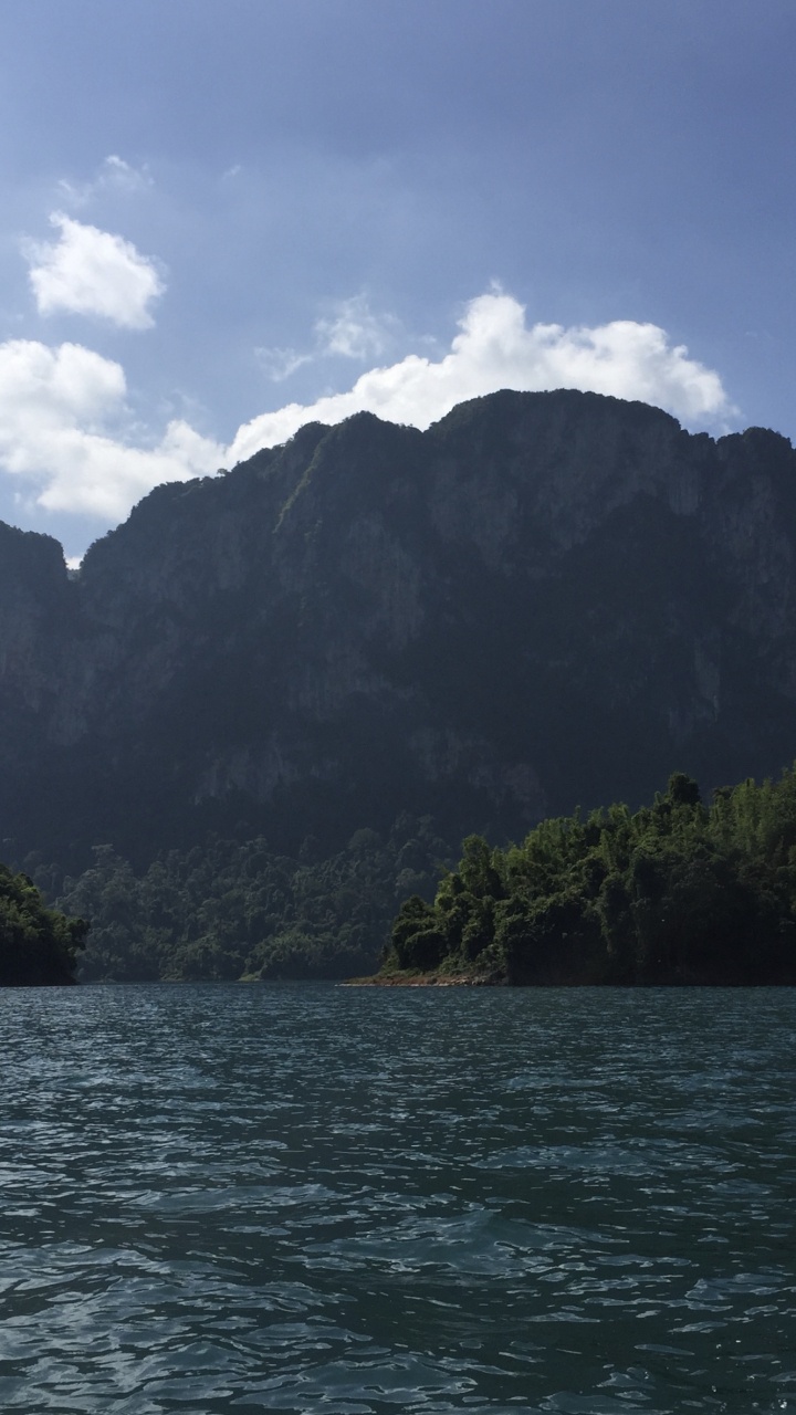 多山的地貌, 自然景观, 高地, 积云, 银行 壁纸 720x1280 允许