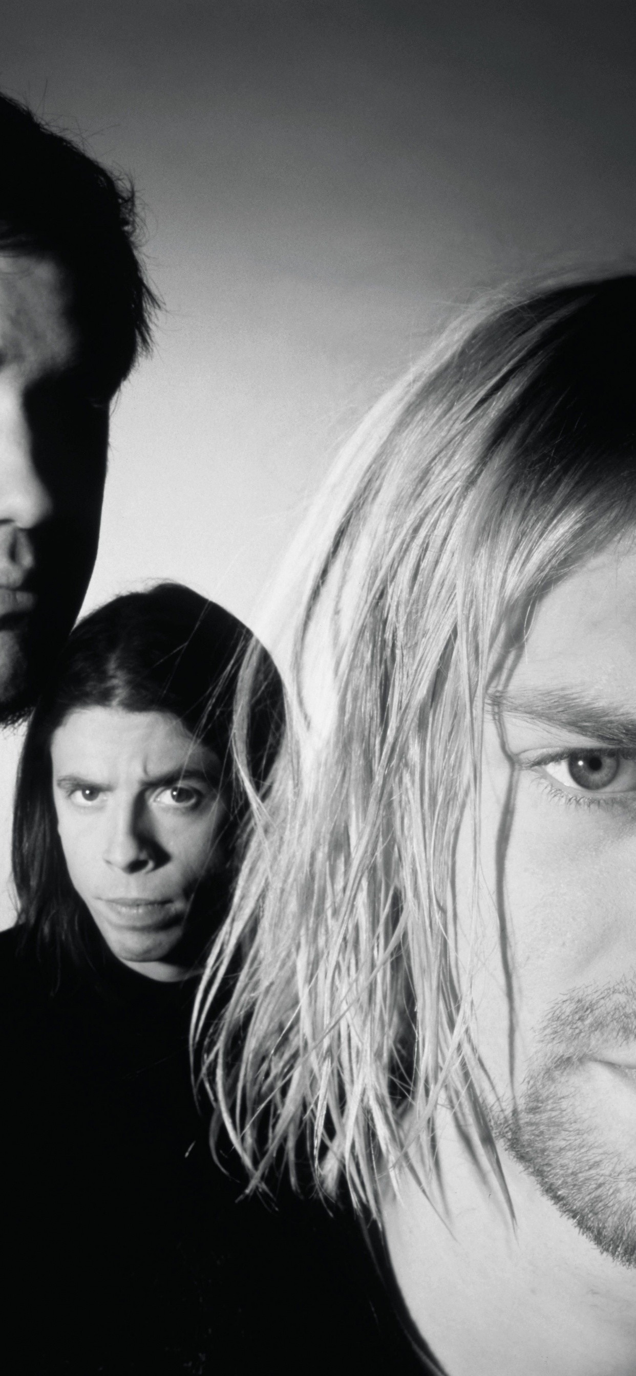 Nirvana, Album, Eyebrow, Forehead, Grunge. Wallpaper in 1242x2688 Resolution