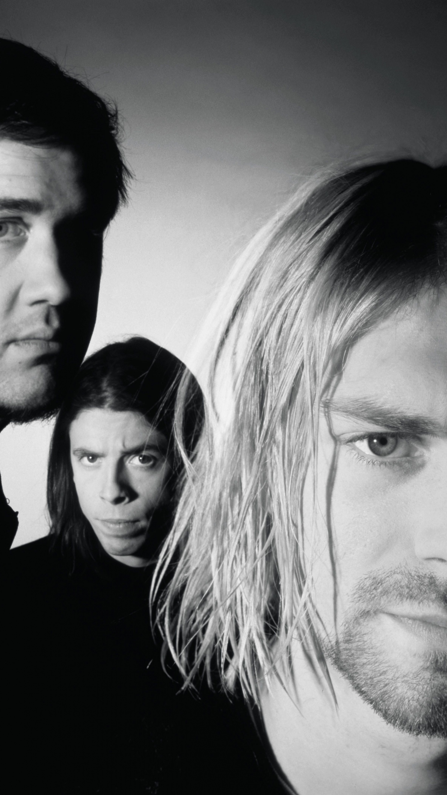 Nirvana, Album, Ceja, Entrecejo, Grunge. Wallpaper in 1440x2560 Resolution