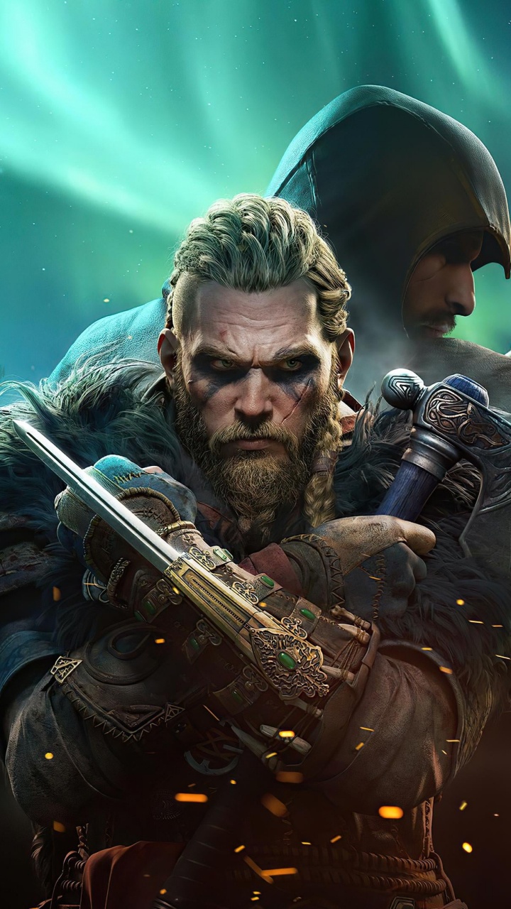 ac Valhalla, Assassins Creed Valhalla, Assassins Creed, Ubisoft, Juego de Rol de Acción. Wallpaper in 720x1280 Resolution