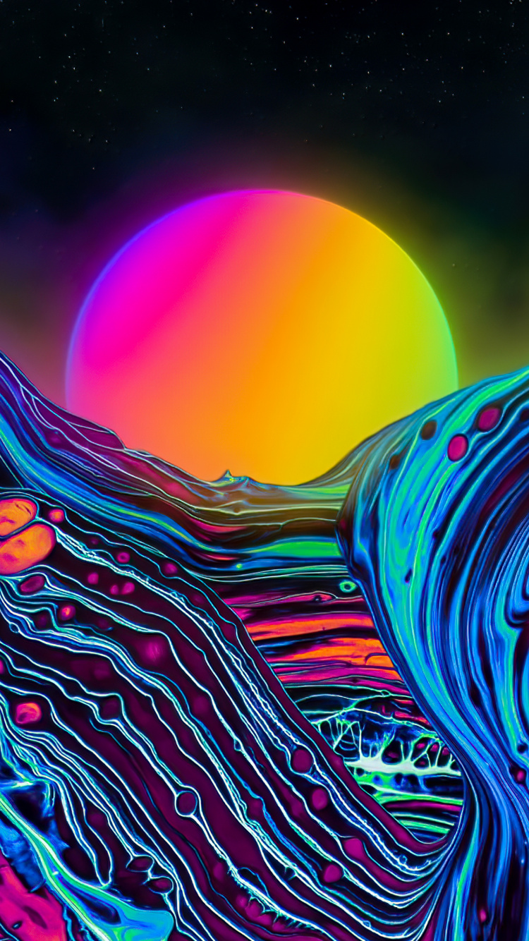 Fractal Art, Art, Abstract Art, Digital Art, Fractal. Wallpaper in 750x1334 Resolution