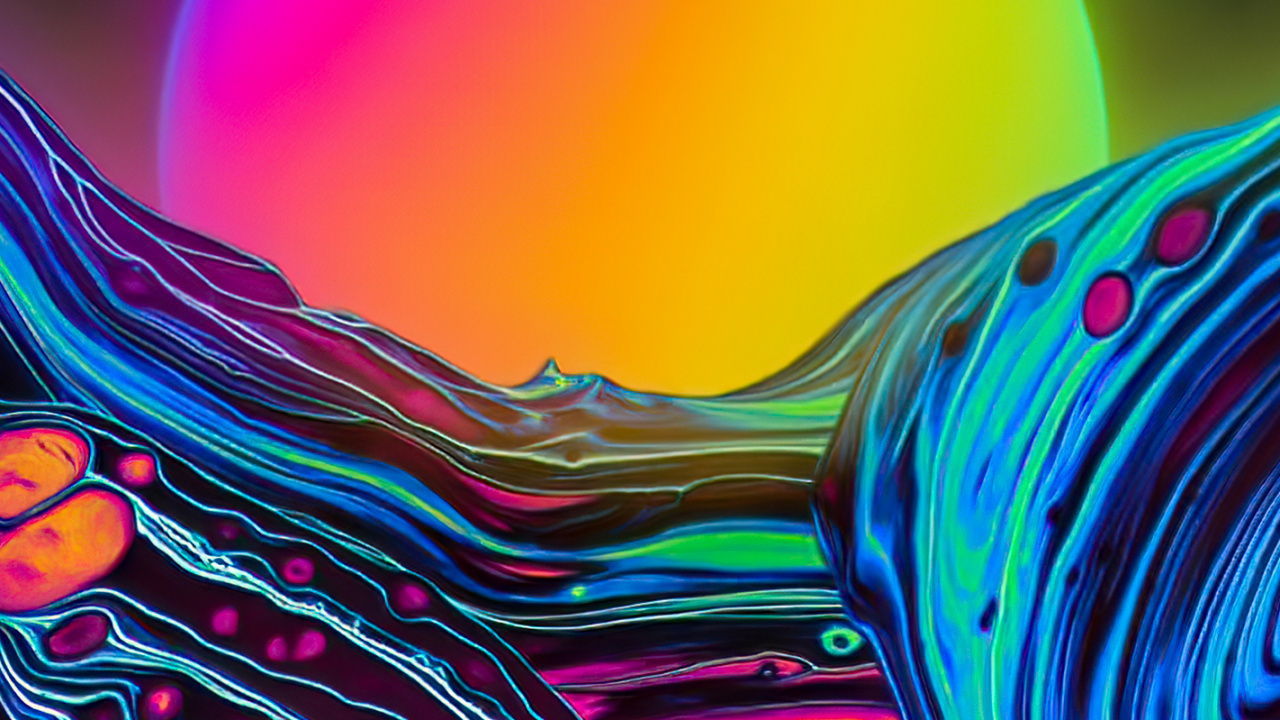 Fraktale Kunst, Kunst, Abstrakte Kunst, Digitale Kunst, Fraktal. Wallpaper in 1280x720 Resolution