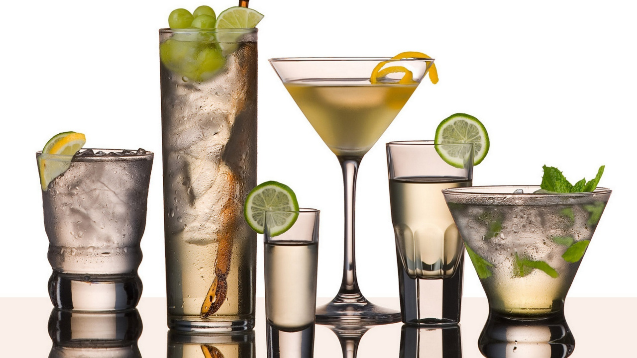 Vodka, Martini, Gin, Cocktail Garnir, Cocktail Classique. Wallpaper in 1280x720 Resolution
