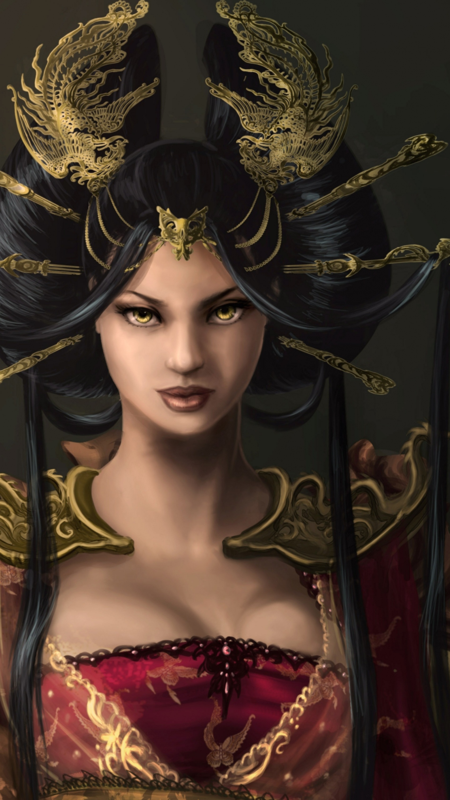 Art, L'art Numérique, la Mythologie, Art Fantastique, Personnage de Fiction. Wallpaper in 1440x2560 Resolution