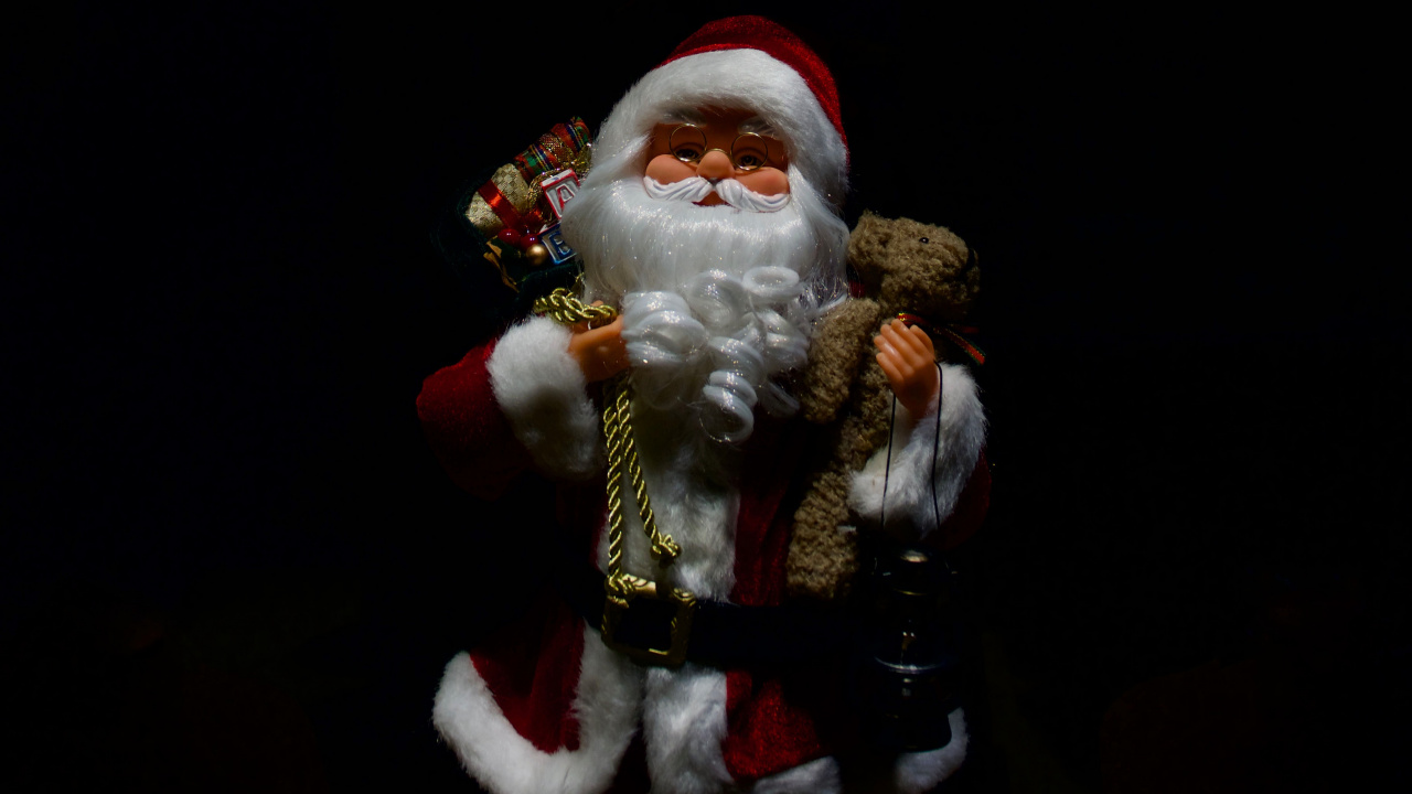 Weihnachten, Weihnachtsmann, Neujahr, Christmas Ornament, Weihnachtsbeleuchtung. Wallpaper in 1280x720 Resolution