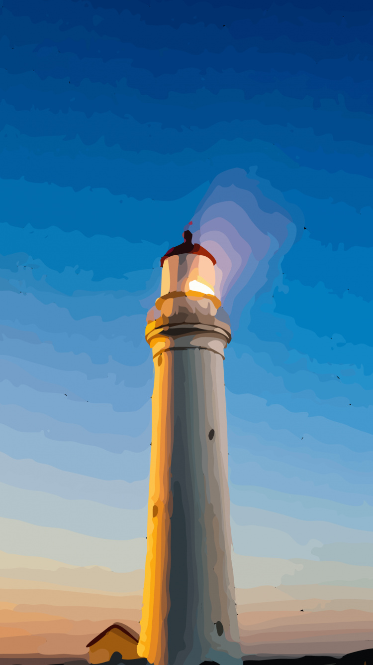 Maison Lumineuse, Atmosphère, Beacon, Ambre, Horizon. Wallpaper in 750x1334 Resolution