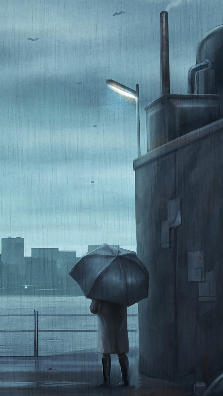 Horizonte de la Ciudad Bajo un Cielo Azul Durante el Día. Wallpaper in 750x1334 Resolution