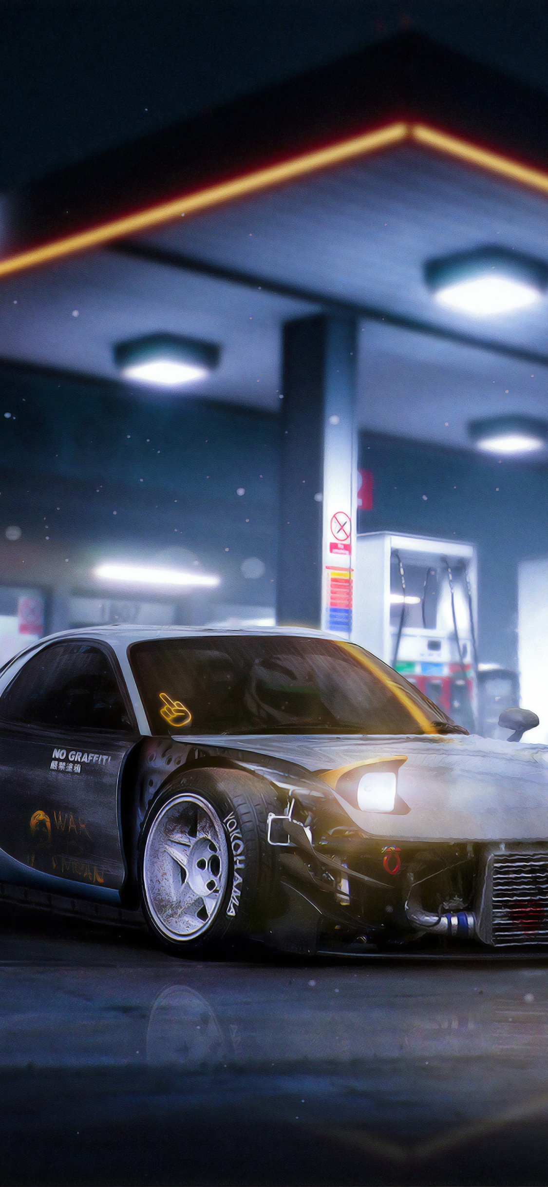 汽油, Rim, 车灯, 超级跑车, 汽车轮胎 壁纸 1125x2436 允许