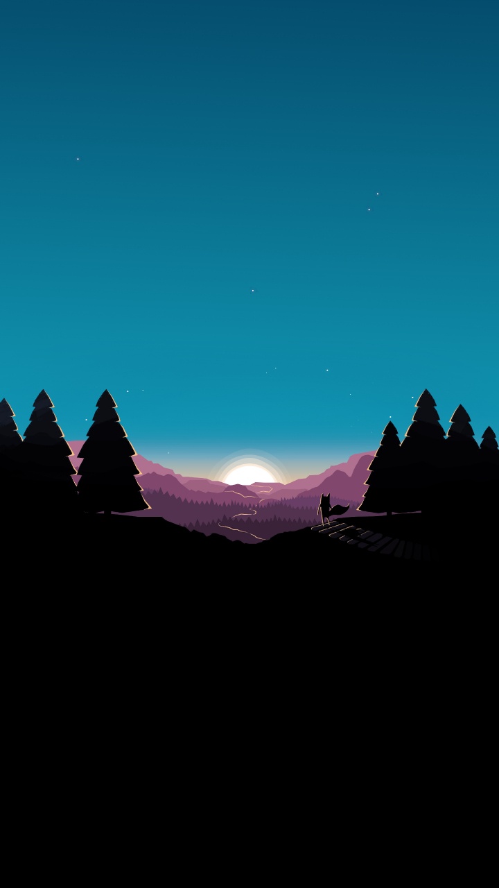 Objet Astronomique, Gamme de Montagne, Espace, Evergreen, Sommet. Wallpaper in 720x1280 Resolution