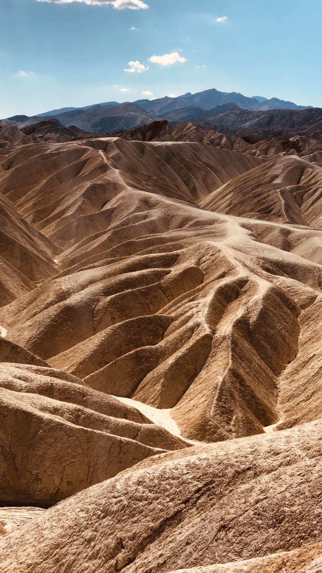 Wadi, Nationalpark, Ödland, Death Valley, Badlands National Park. Wallpaper in 1080x1920 Resolution
