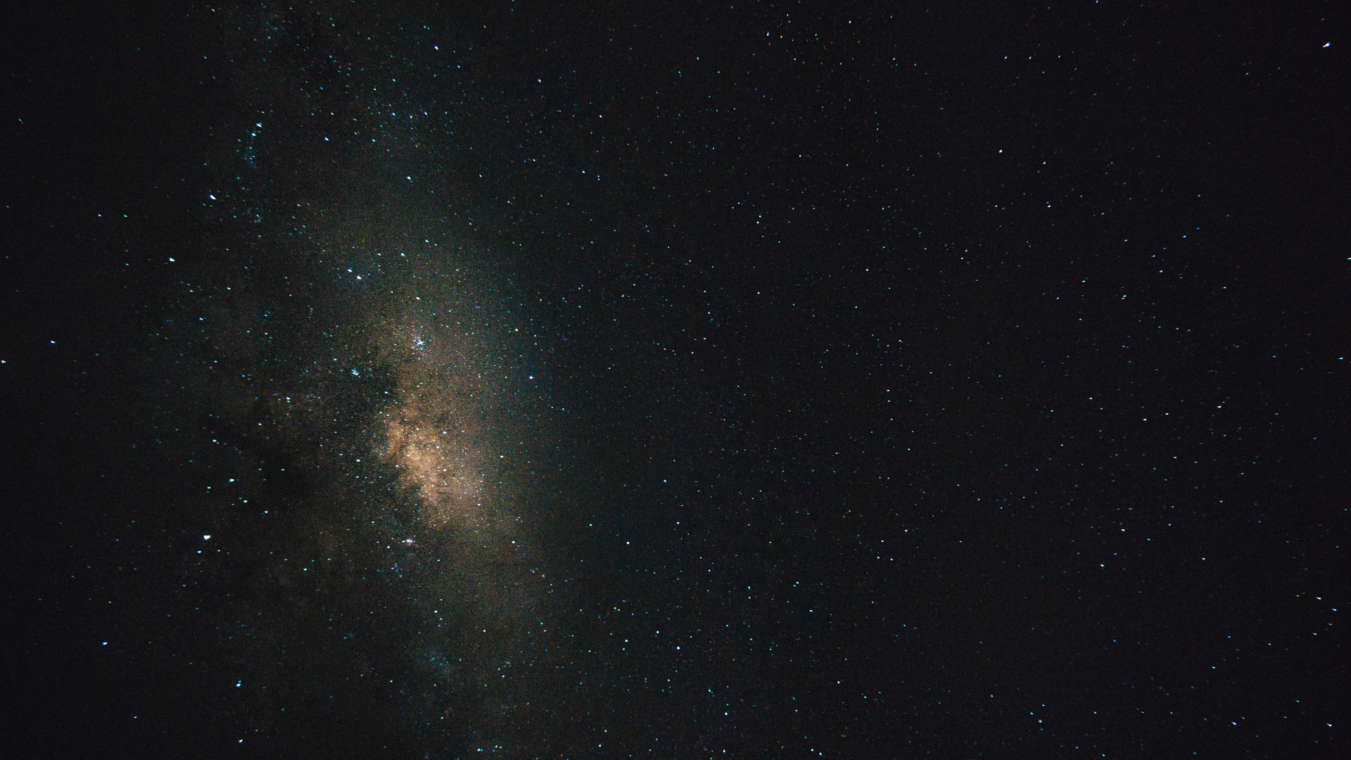 Black and White Starry Night. Wallpaper in 1920x1080 Resolution