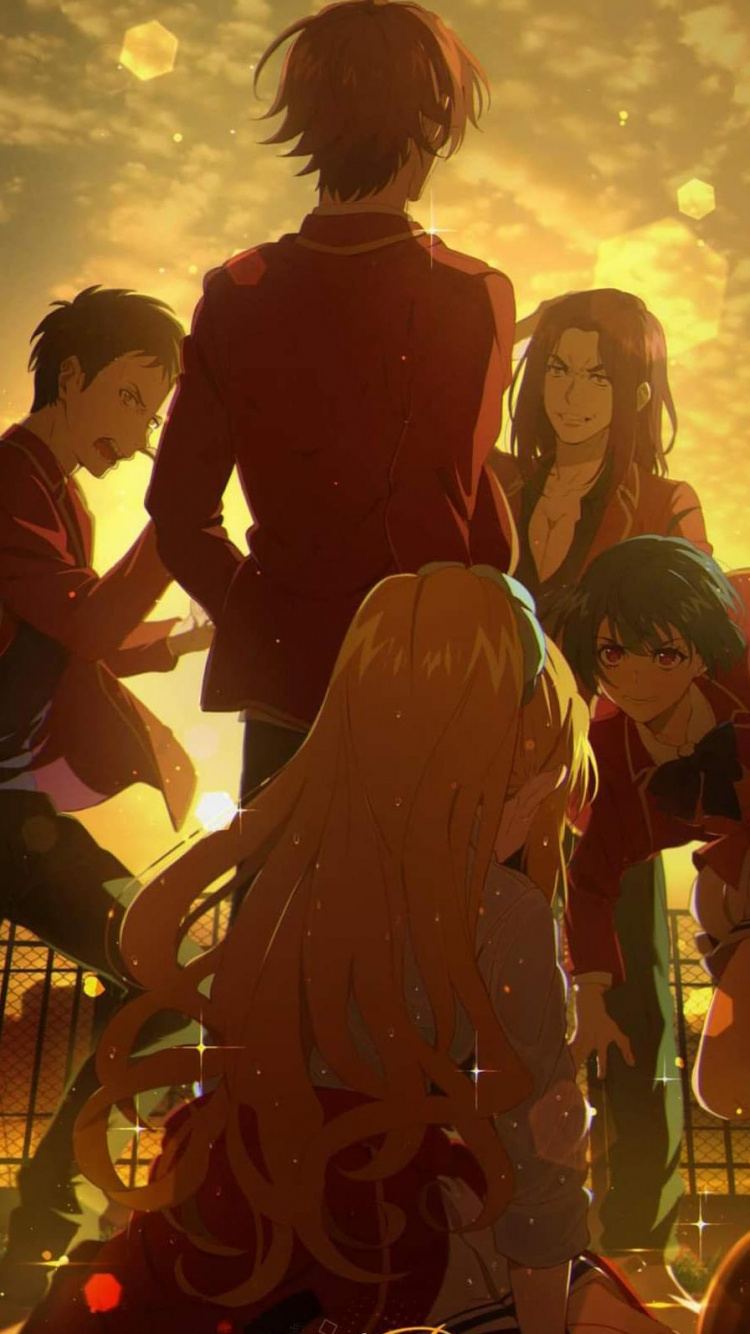 Anime, Classroom of The Elite Fanart, Classroom of The Elite, Kiyotaka Ayanokoji, Fan Art. Wallpaper in 750x1334 Resolution