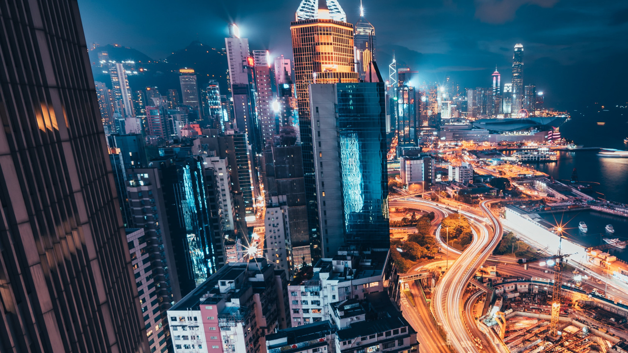 Arquitectura, Edificio, Luz, Torre, Atardecer. Wallpaper in 1280x720 Resolution