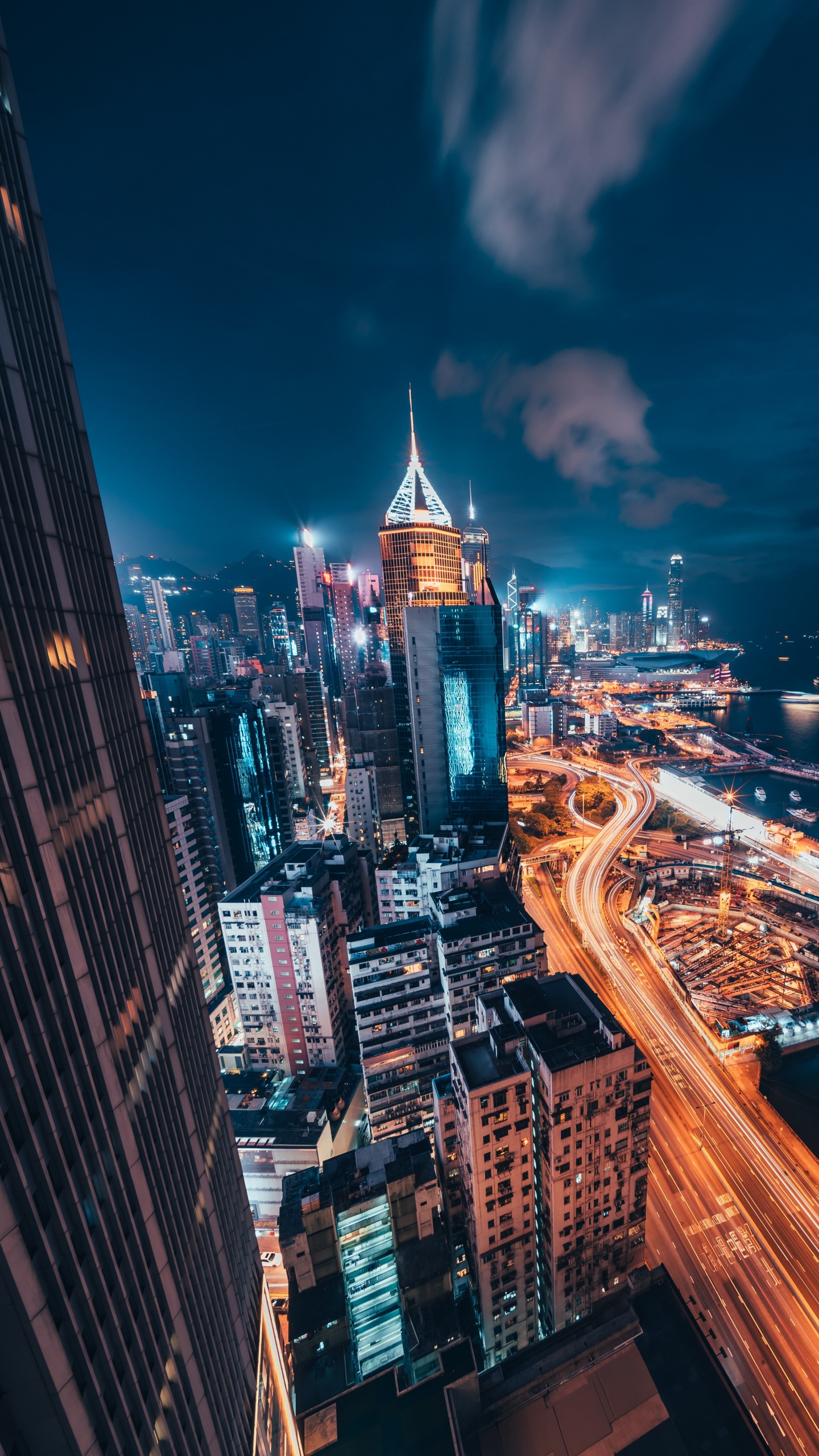 Arquitectura, Edificio, Luz, Torre, Atardecer. Wallpaper in 1440x2560 Resolution