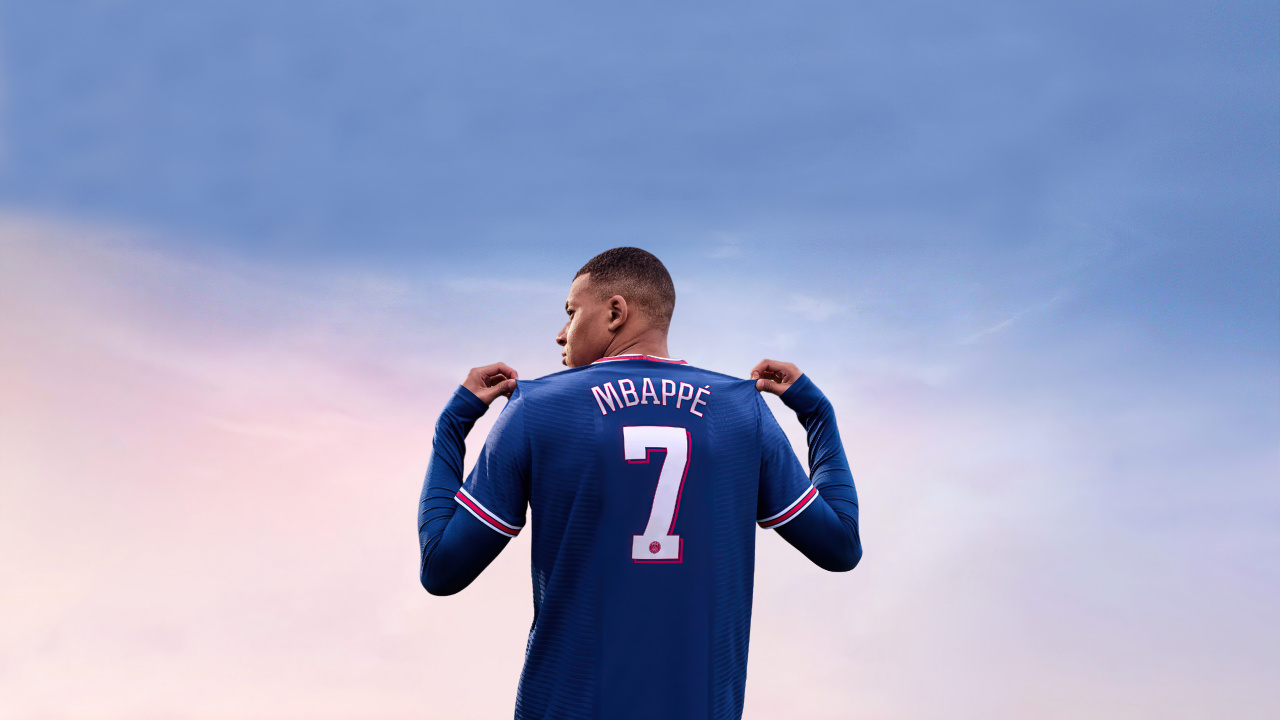 Kylian Mbappe Fifa 22. Wallpaper in 1280x720 Resolution
