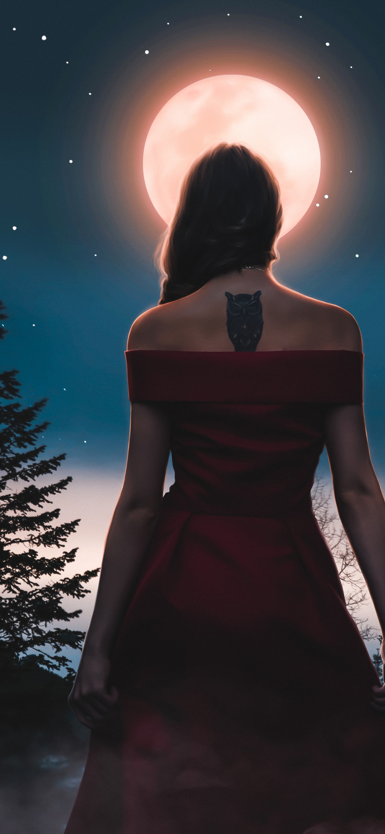 Personality, Drawing, Atmosphere, Light, Lighting. Wallpaper in 1242x2688 Resolution