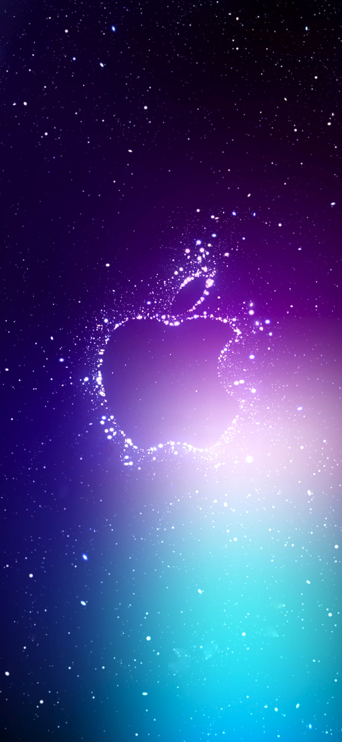 苹果, Apple, 气氛, 空间, 天文学 壁纸 1125x2436 允许