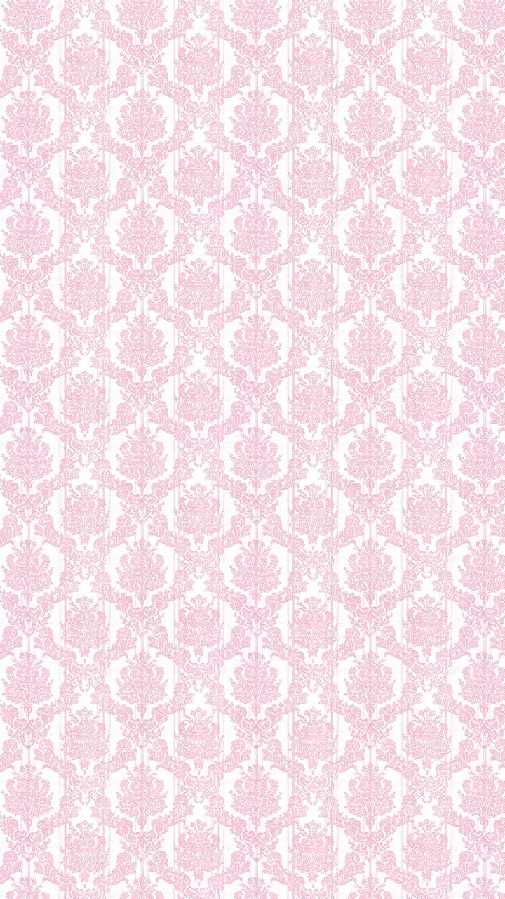 Rosa Und Weißes Florales Textil. Wallpaper in 720x1280 Resolution