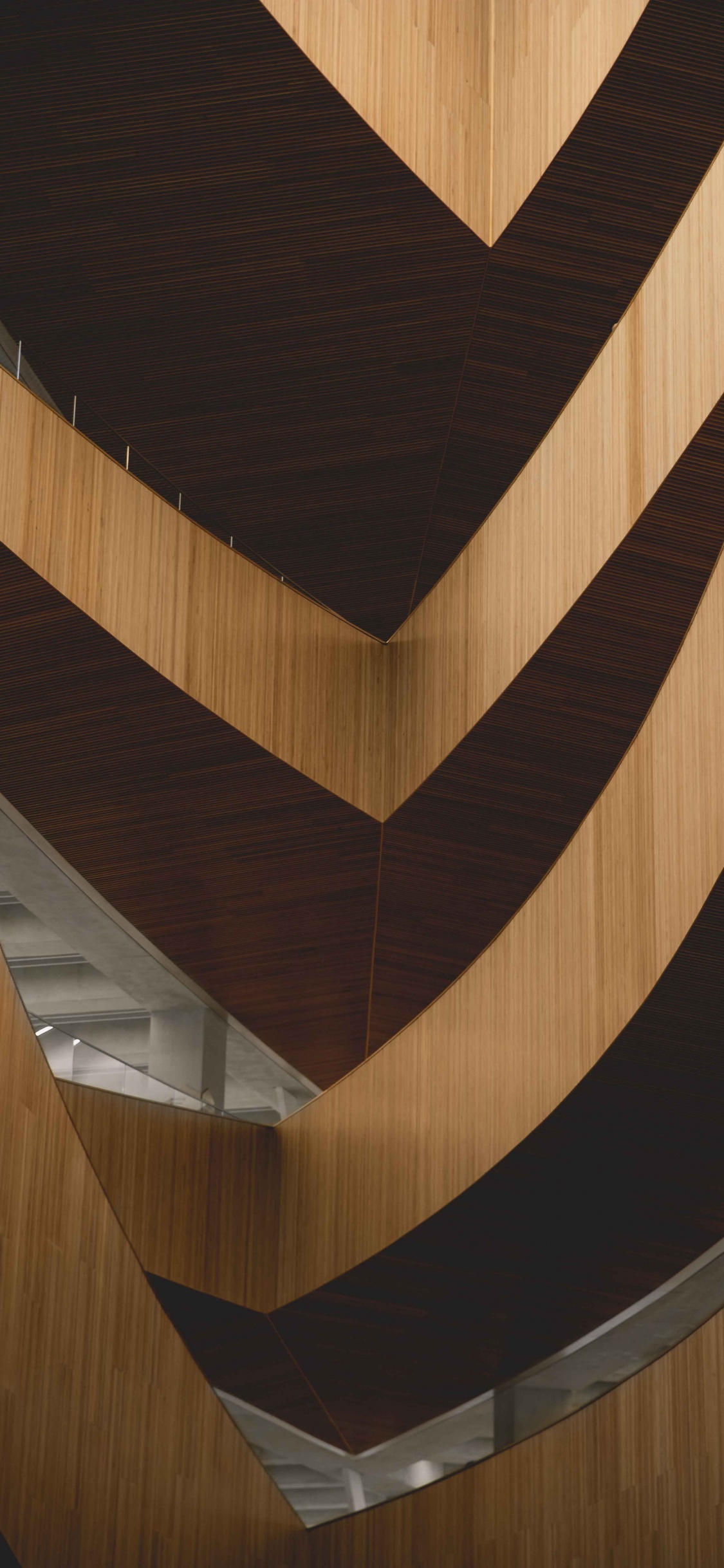 Brown and White Wooden Wall. Wallpaper in 1125x2436 Resolution