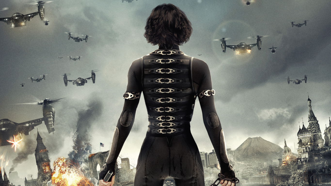 Frau im Schwarzen Anzug Hält Einen Stock Mit Feuer. Wallpaper in 1366x768 Resolution