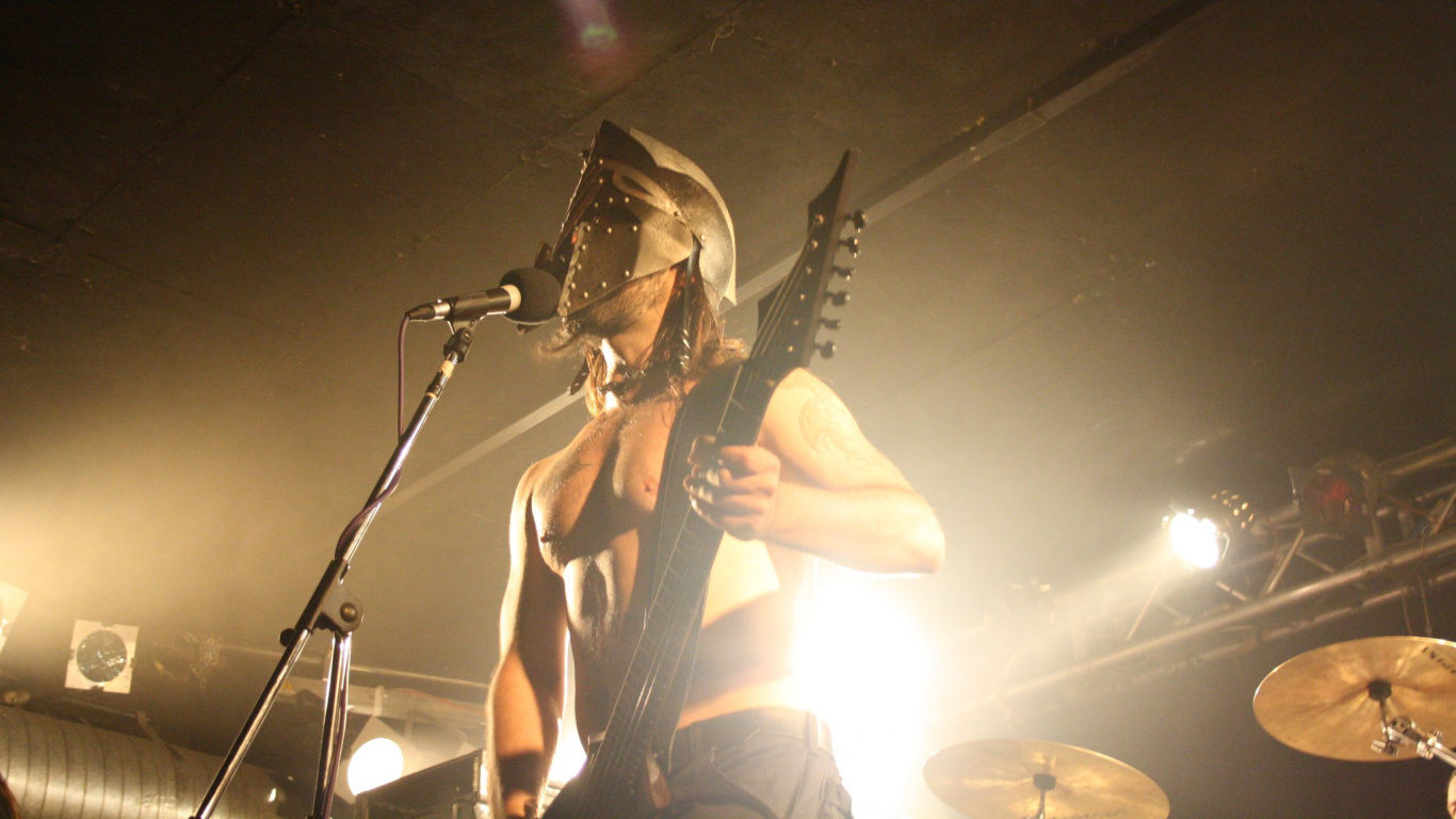 Heavy Metal, Guitarra, Concierto, Death Metal, Músico. Wallpaper in 1366x768 Resolution