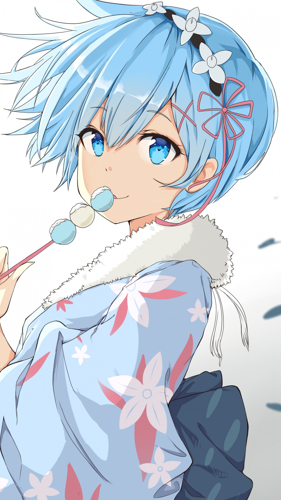 艺术, 卡通, 嘴, Dakimakura, 手势 壁纸 1080x1920 允许