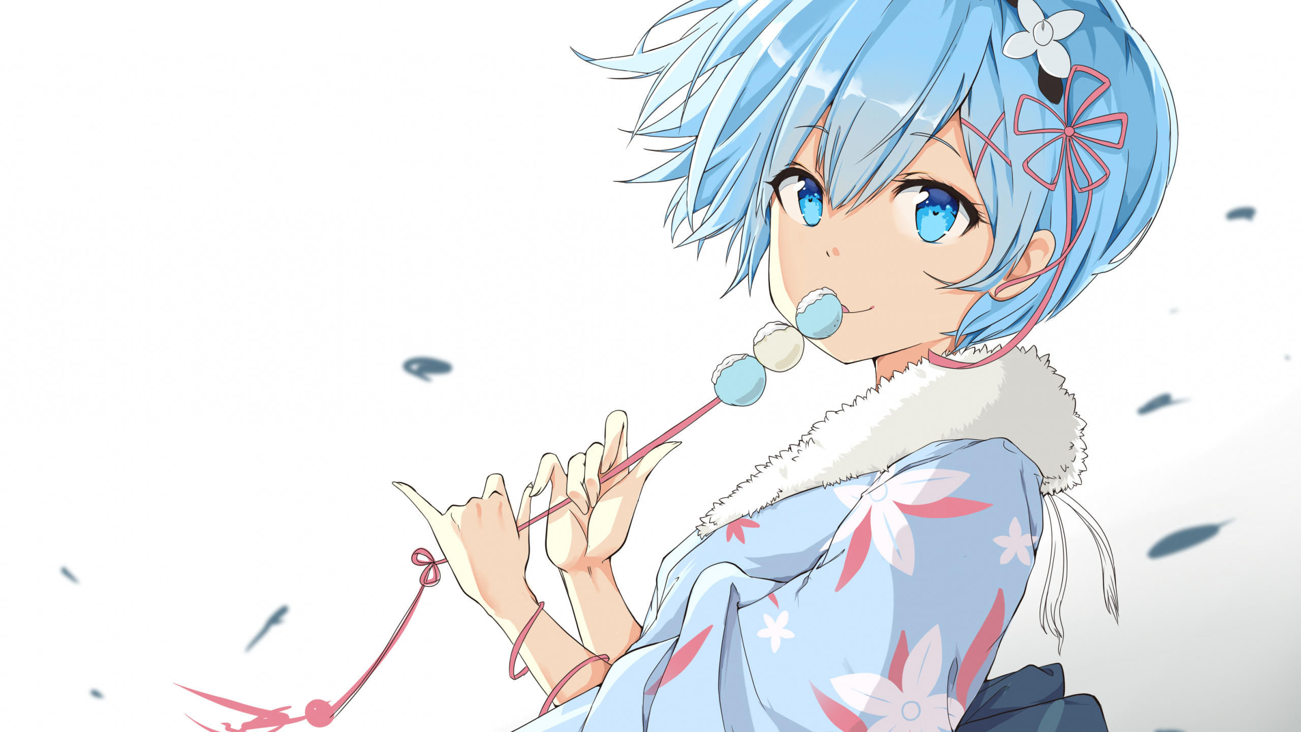 艺术, 卡通, 嘴, Dakimakura, 手势 壁纸 2560x1440 允许