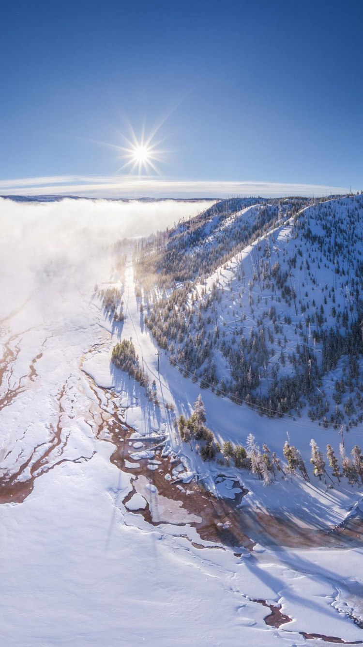 White Clouds and Blue Sky During Daytime. Wallpaper in 750x1334 Resolution