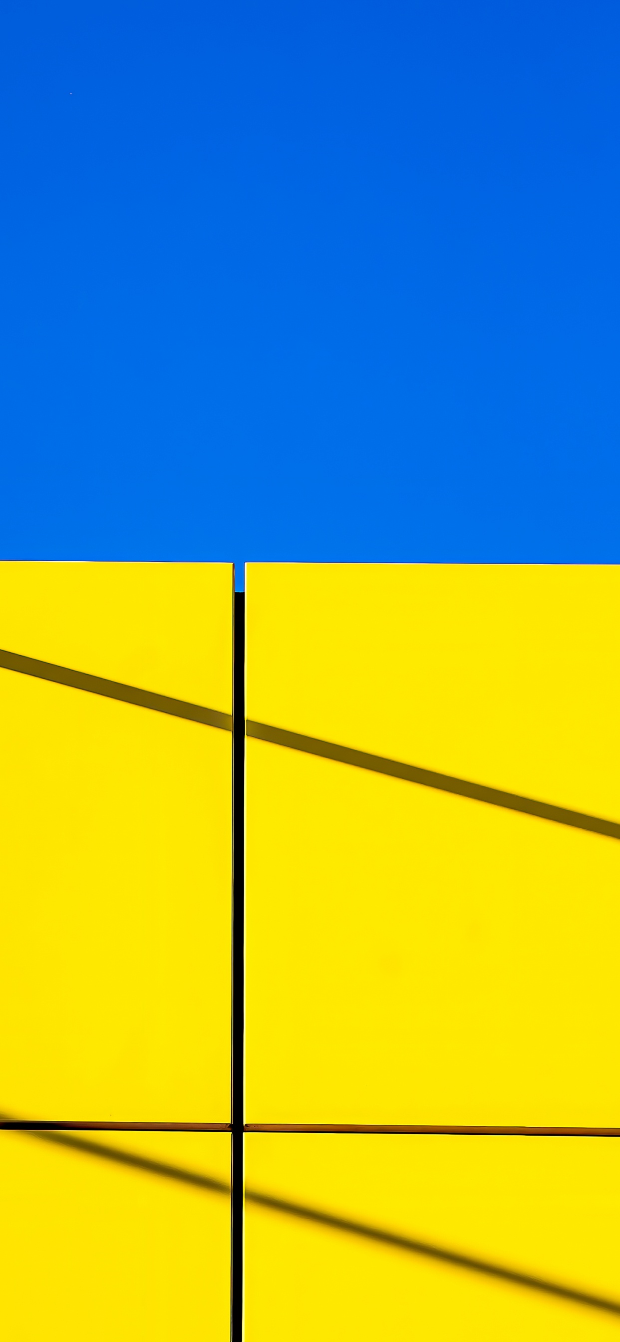 Usine de Moutarde, la Pureté de la Couleur, Jaune, Rectangle, Pente. Wallpaper in 1242x2688 Resolution