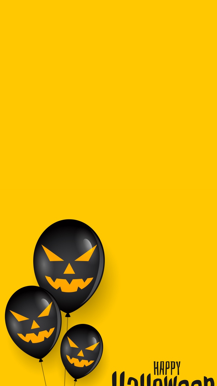 Graphique, Graphiques Vectoriels, Fantôme, Jaune, Ambre. Wallpaper in 720x1280 Resolution