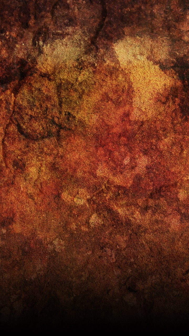 Pintura Abstracta Marrón y Negra. Wallpaper in 720x1280 Resolution