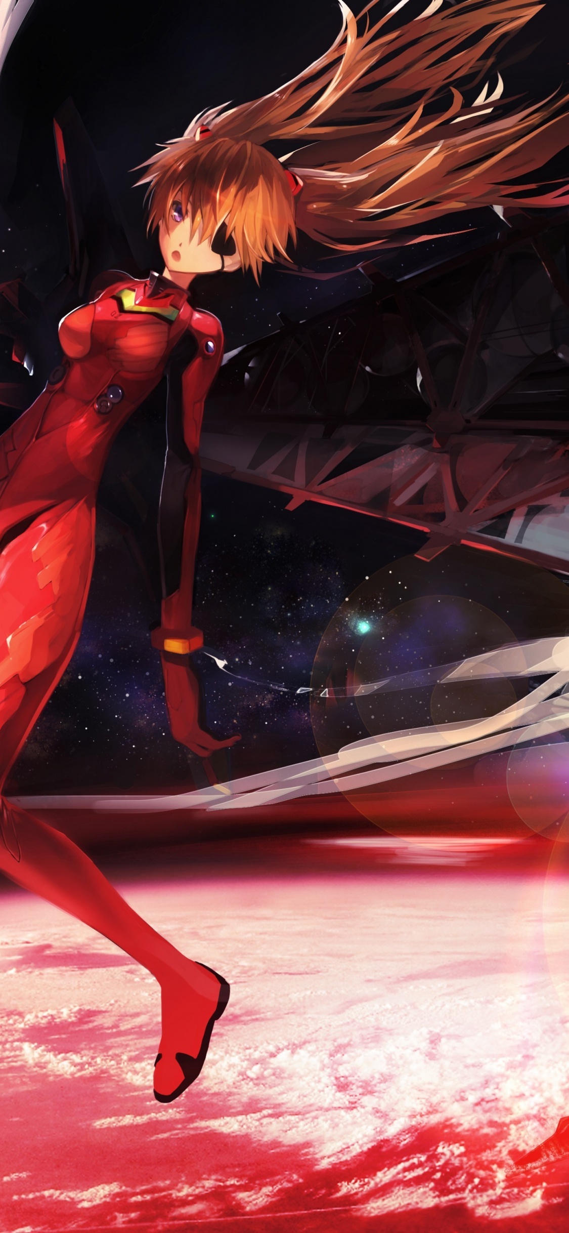 Asuka Langley Soryu, Rei Ayanami, Anime, Menschlichen Körper, Unterhaltung. Wallpaper in 1125x2436 Resolution