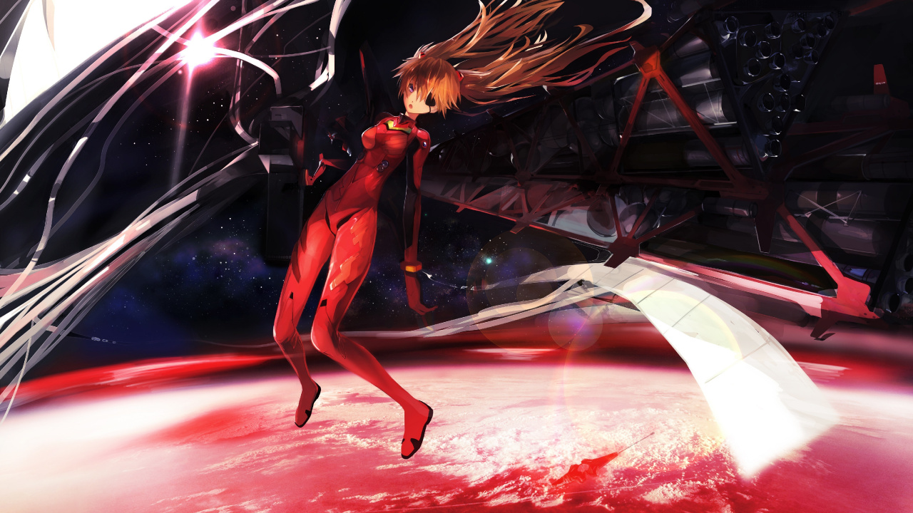 Asuka Langley Soryu, Rei Ayanami, L'anime, Corps Humain, Divertissement. Wallpaper in 1280x720 Resolution