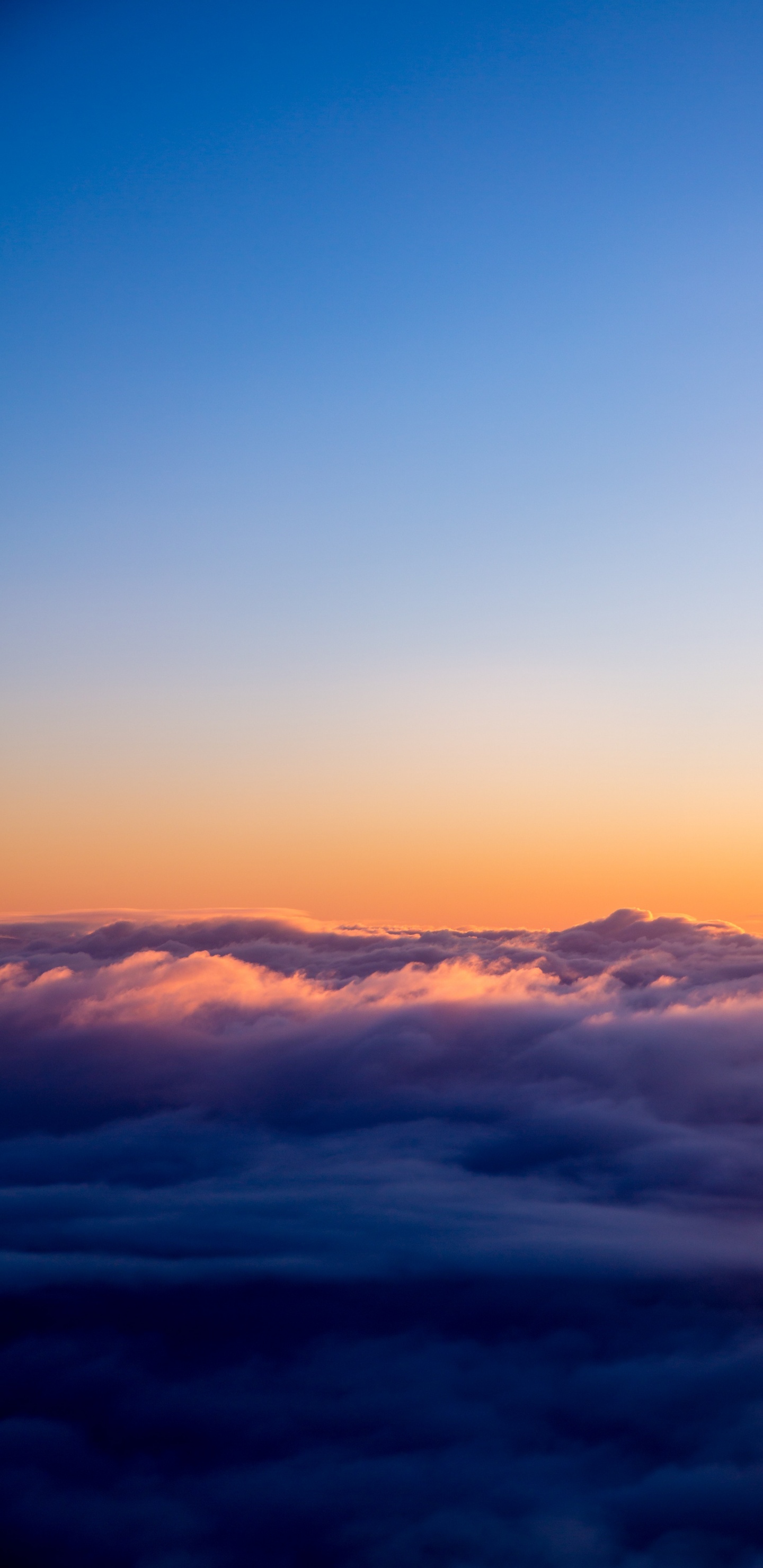 Cloud, Atmosphäre, Afterglow, Naturlandschaft, Sonnenaufgang. Wallpaper in 1440x2960 Resolution