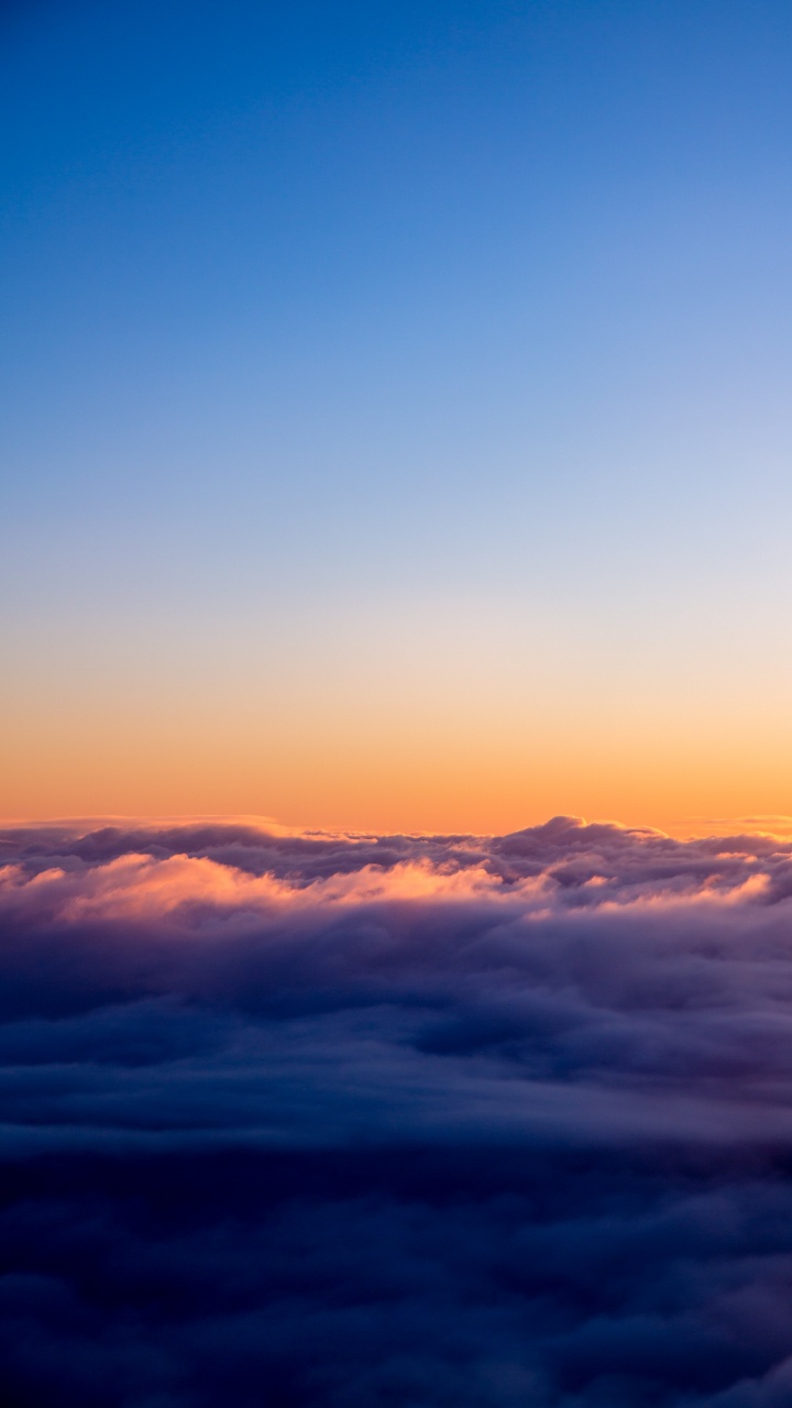 Cloud, Atmosphäre, Afterglow, Naturlandschaft, Sonnenaufgang. Wallpaper in 720x1280 Resolution