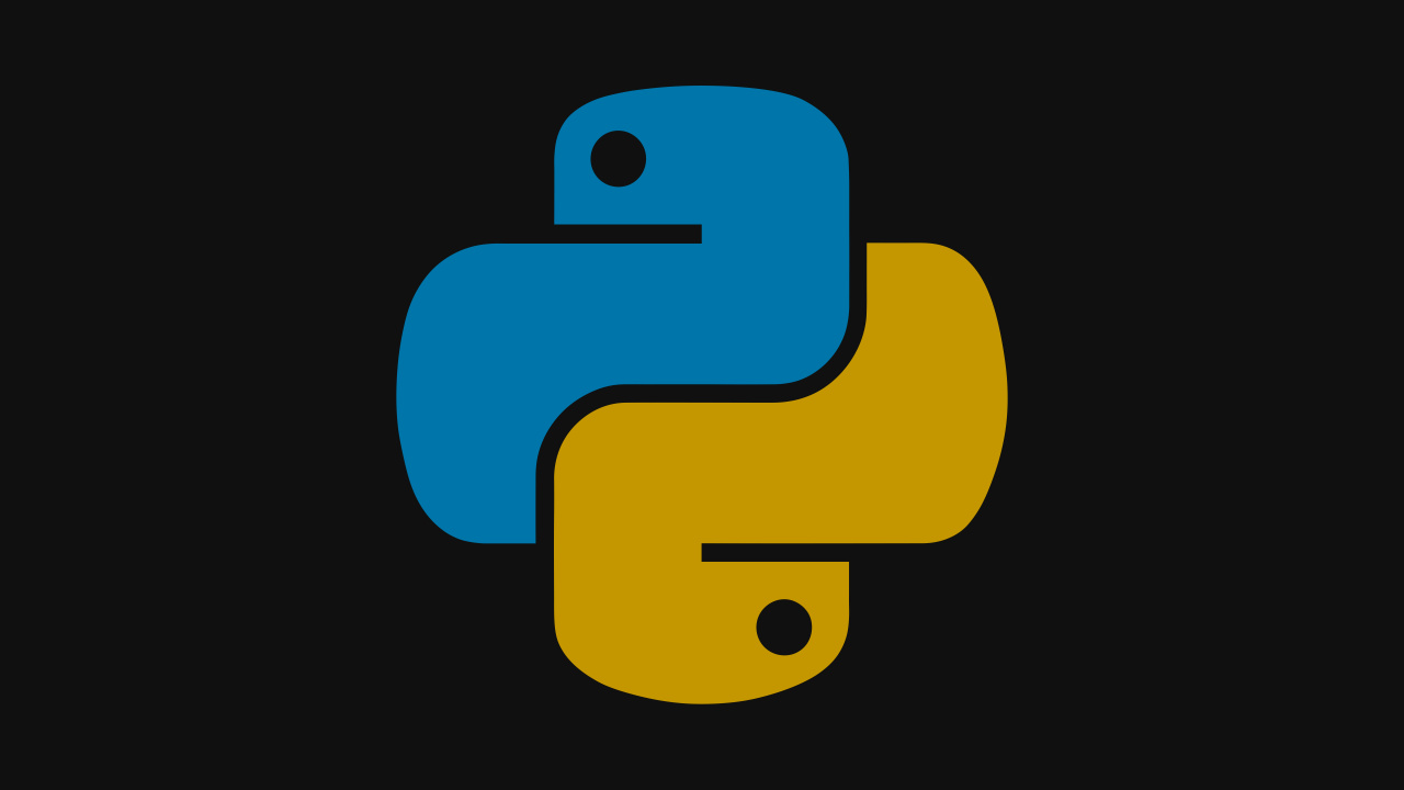 Python程序员, 源代码, 符号, 电蓝色的, 数量 壁纸 1280x720 允许
