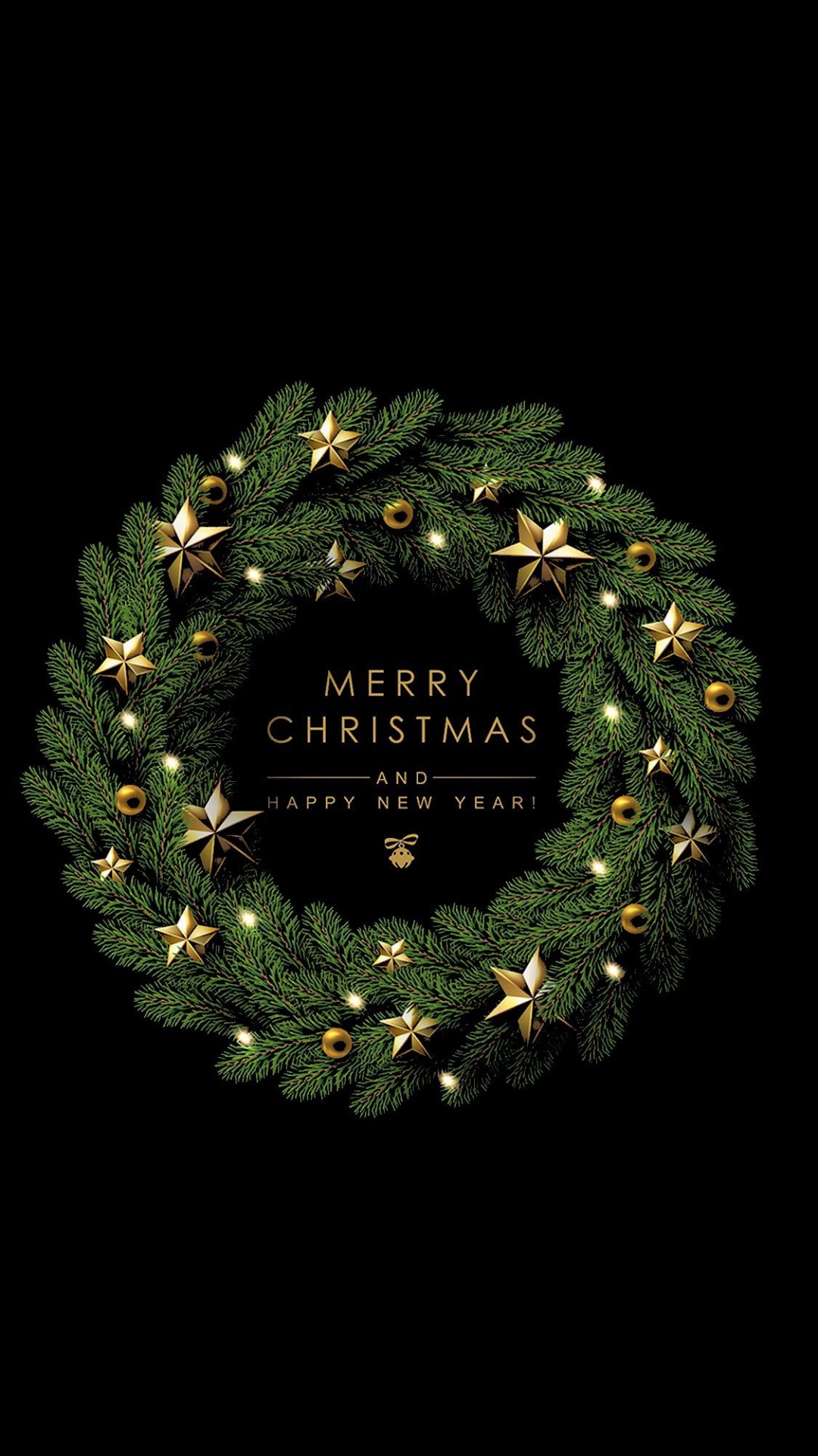 Weihnachtskranz Lager, Weihnachten, Kranz, Vektor-Grafiken, Illustration. Wallpaper in 1080x1920 Resolution