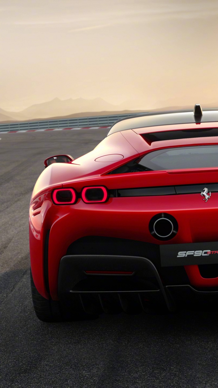法拉利SF90 Stradale, Laferrari, Ferrari, 法拉利, 超级跑车 壁纸 720x1280 允许