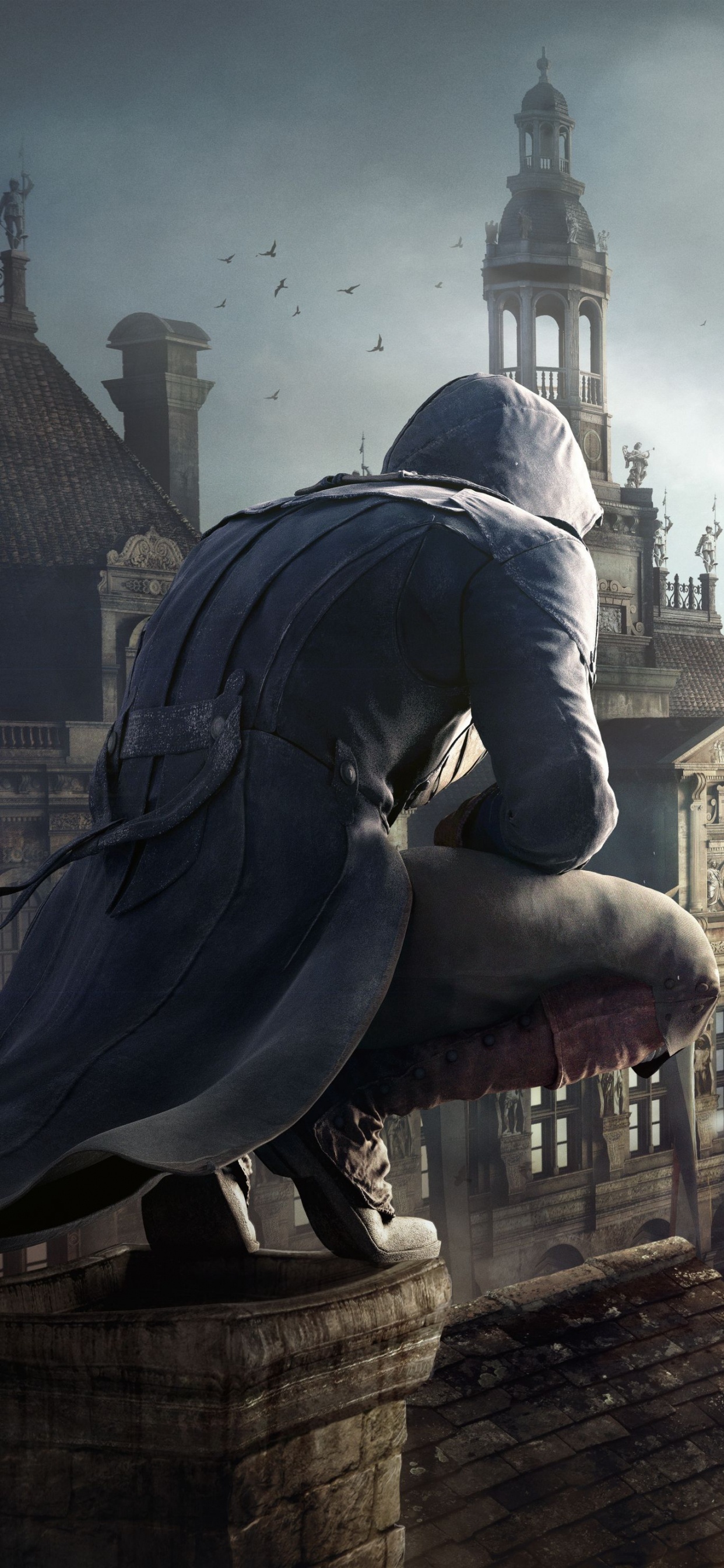 Filitheyo Island Resort, Assassins Creed Unity, Xbox One, Ubisoft, Action Adventure Game. Wallpaper in 1242x2688 Resolution