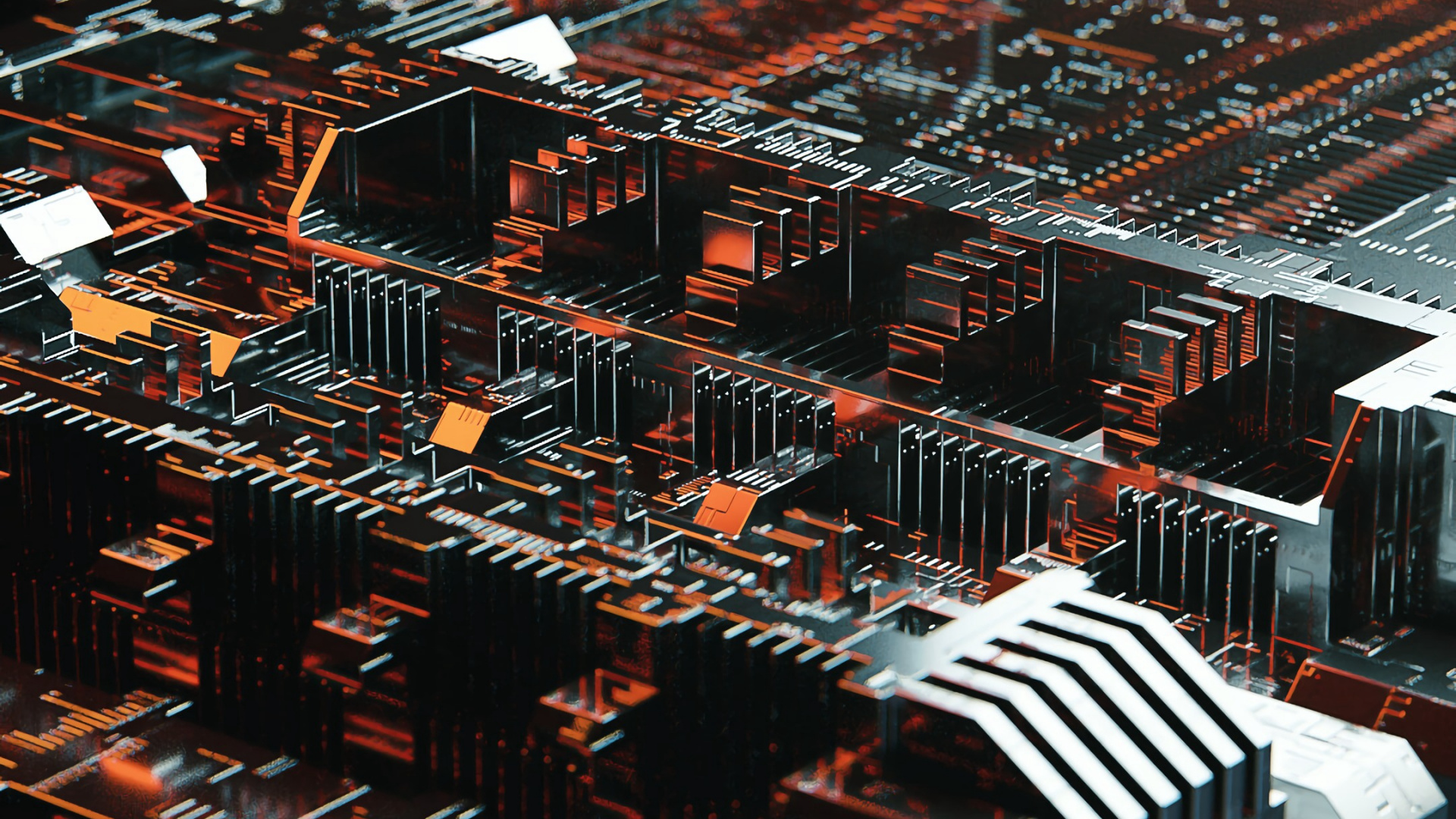 Printed Circuit Board. Wallpaper in 1920x1080 Resolution