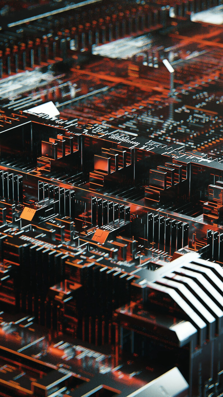 Vue Aérienne Des Bâtiments de la Ville Pendant la Journée. Wallpaper in 750x1334 Resolution